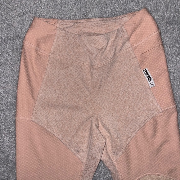 Gymshark Women’s True Texture Leggings Size Small Blush Nude - Picture 2 of 4